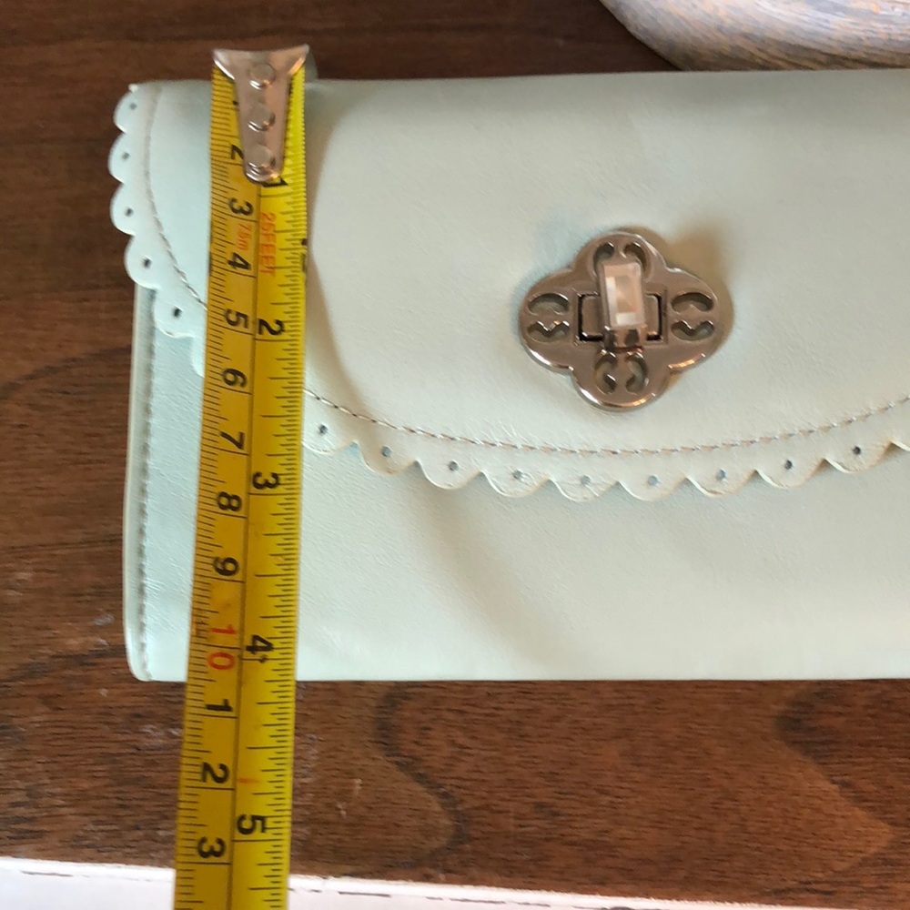 Authentic My Flat in London Mint Green genuine leather. New with tag. - Picture 13 of 14